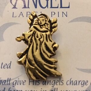 Goldplated Angel Lapel Pin